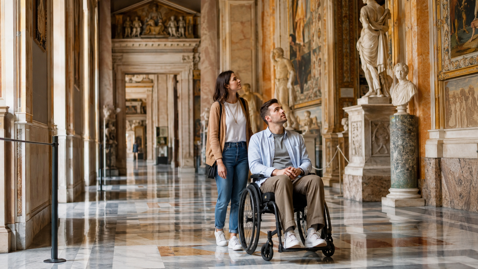 Accessible Vatican museum Sistine Chapel tickets visitor route