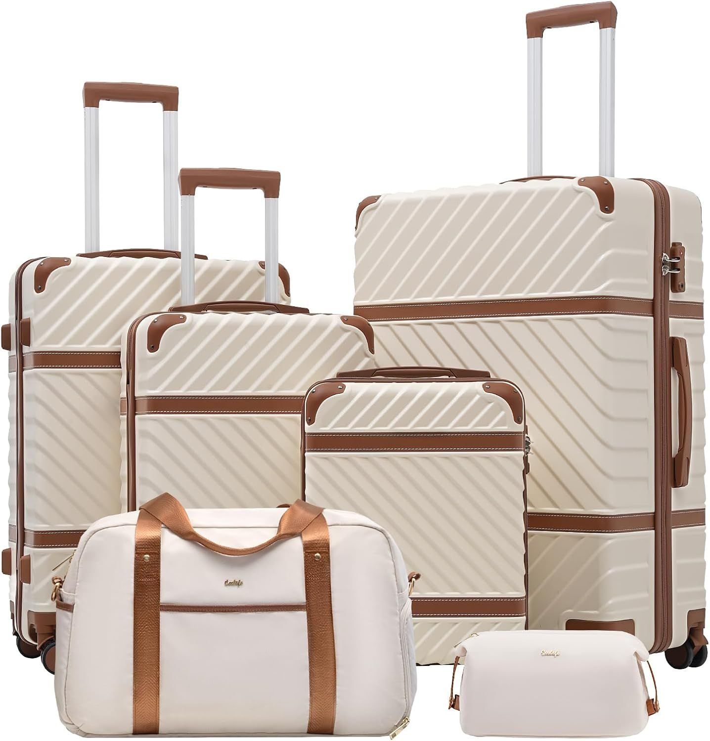Coolife PC Hardshell Luggage Set
