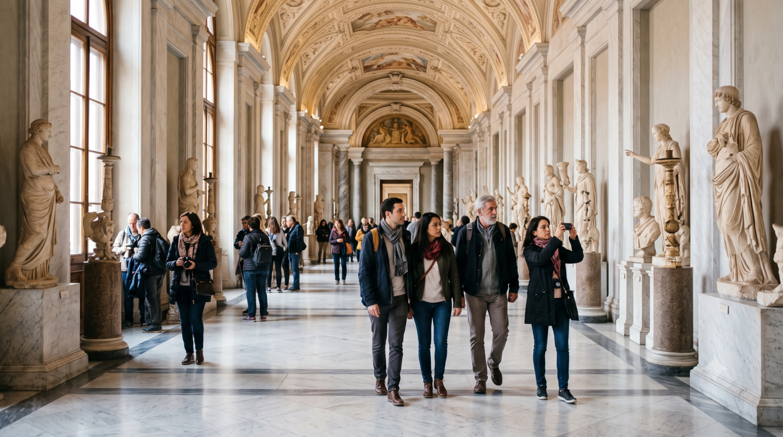 Rome itinerary 4 days with Pantheon Trevi Fountain and Spanish Steps