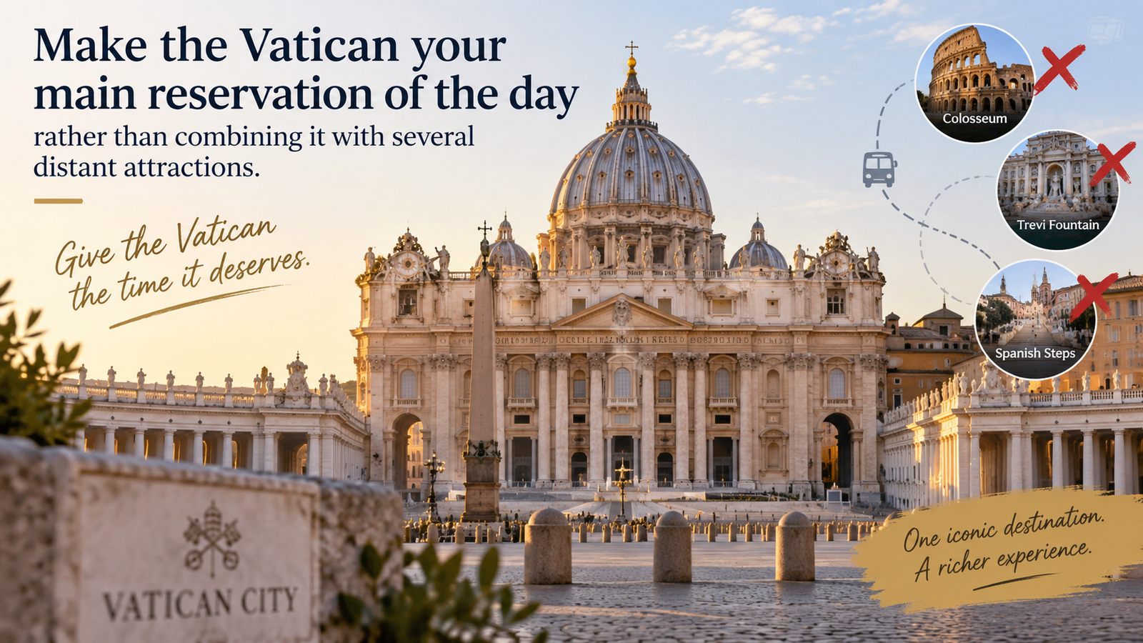 Vatican day during Rome in 4 Days for Couples itinerary