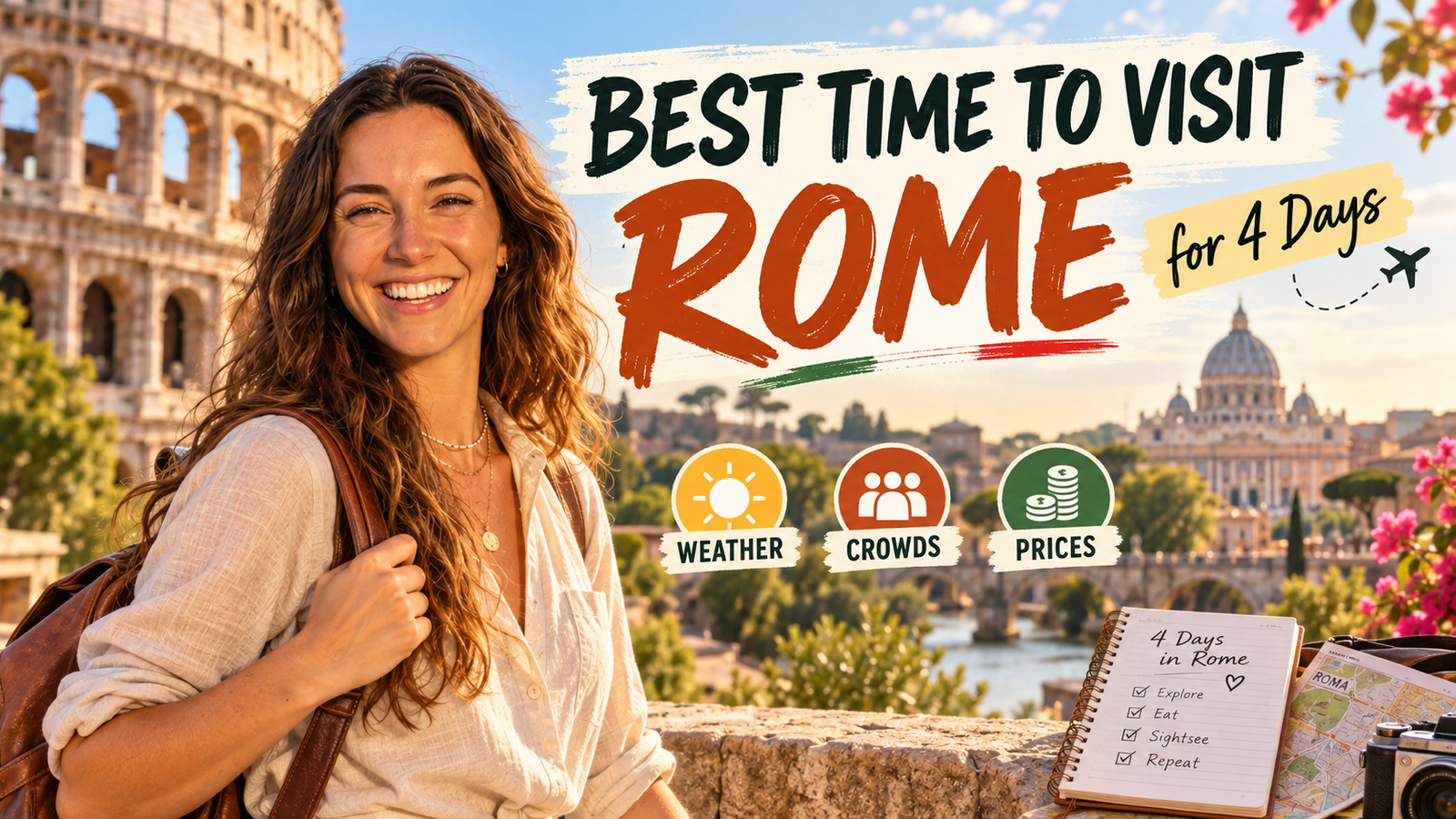 Best Time to Visit Rome for 4 Days