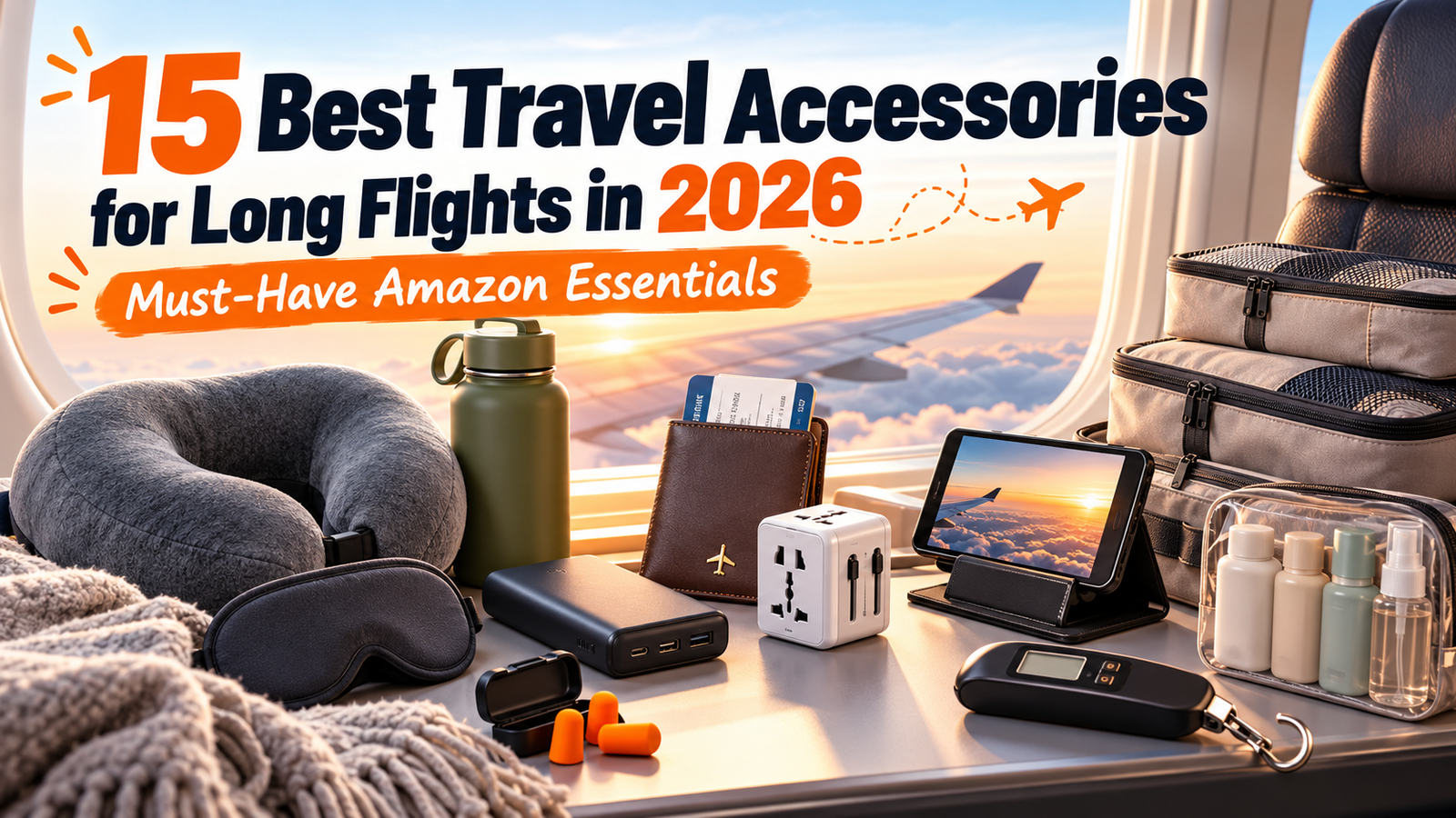 Best Travel Accessories for Long Flights