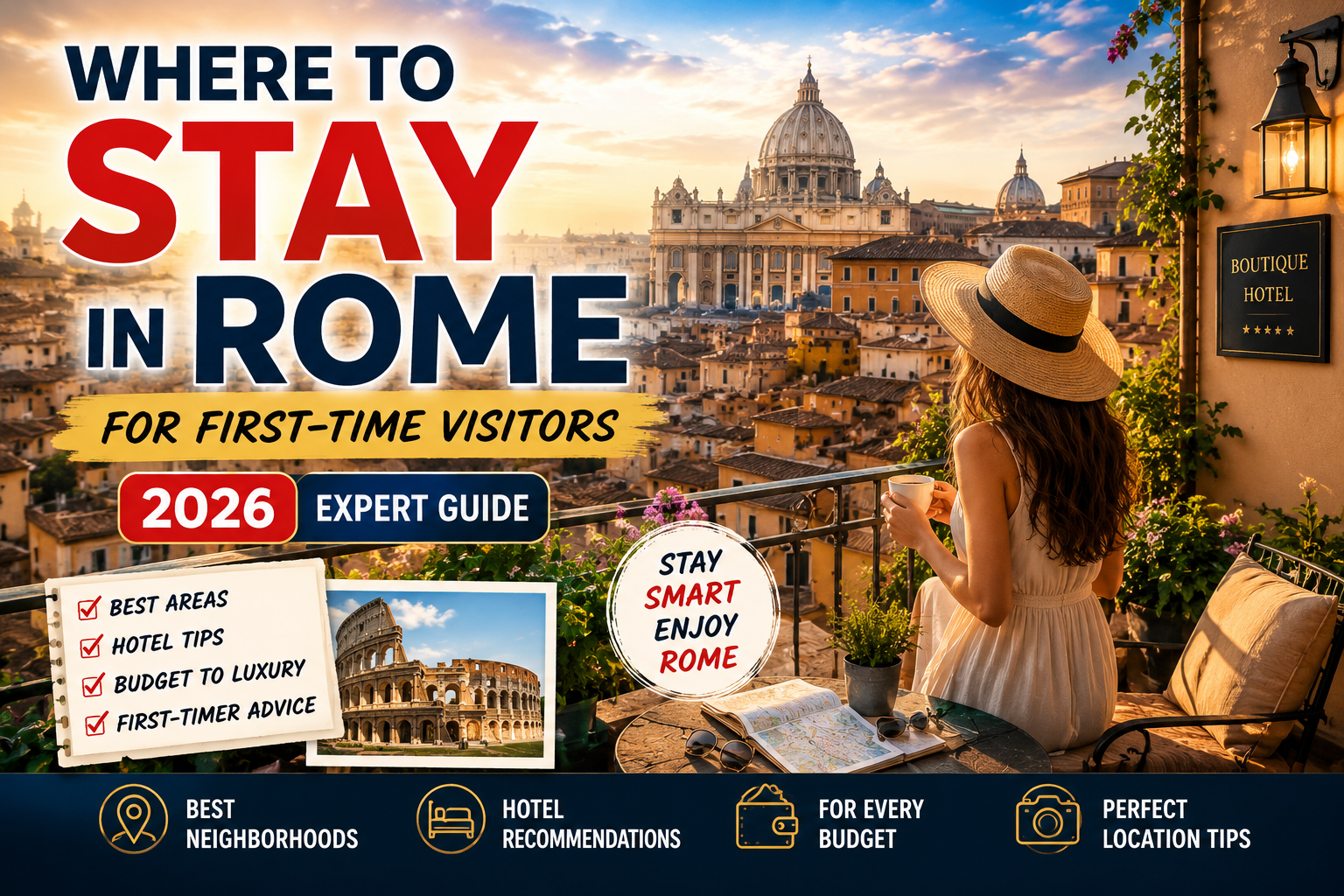 where to stay in Rome first time