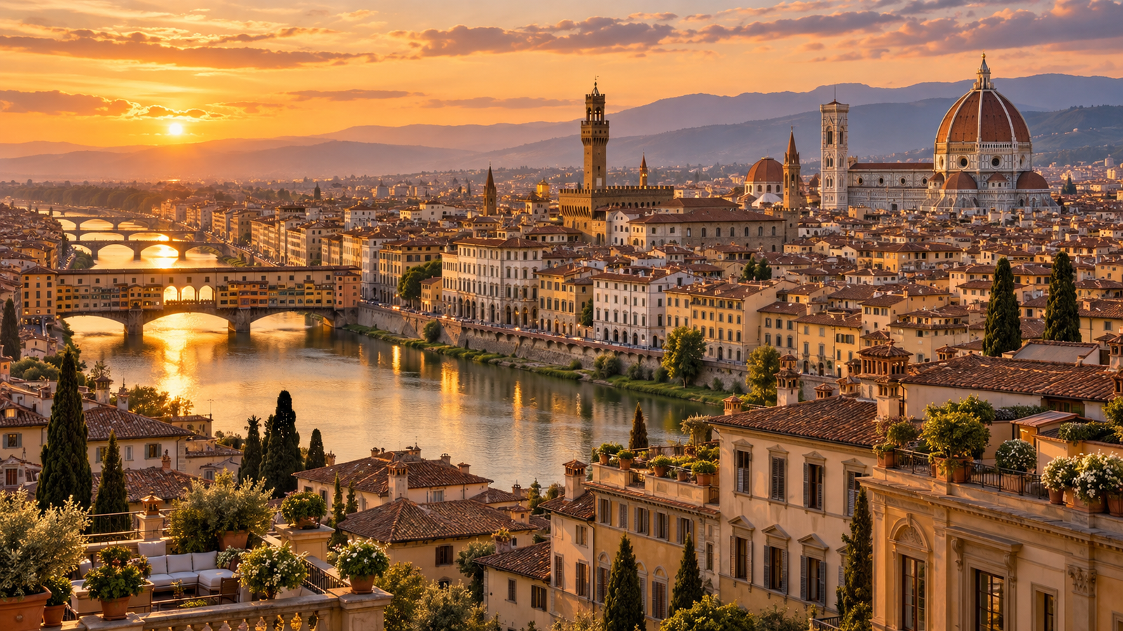 Best Hotels in Florence near Duomo and Ponte Vecchio